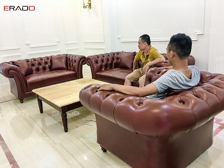 Bàn giao sofa cho cô Hằng tại Vĩnh Hưng, Hoàng Mai